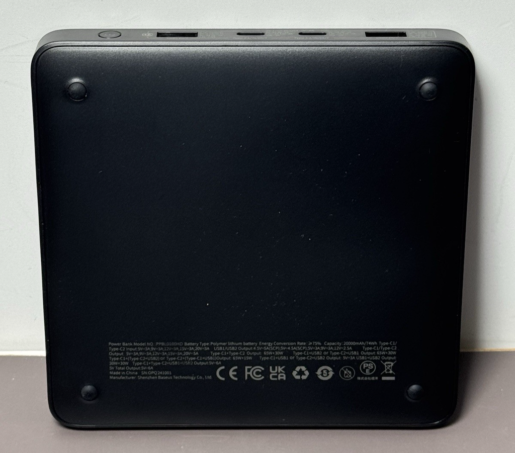 Baseus Blade Series Power Bank 100W USB C Portable Charger #2