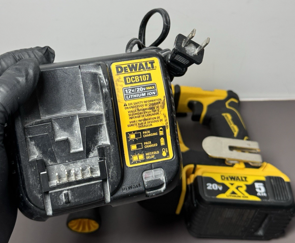 DeWALT DCH172 20V MAX ATOMIC 5/8" Brushl SDS Plus Rotary Hammer+5Ah batt+charger #3