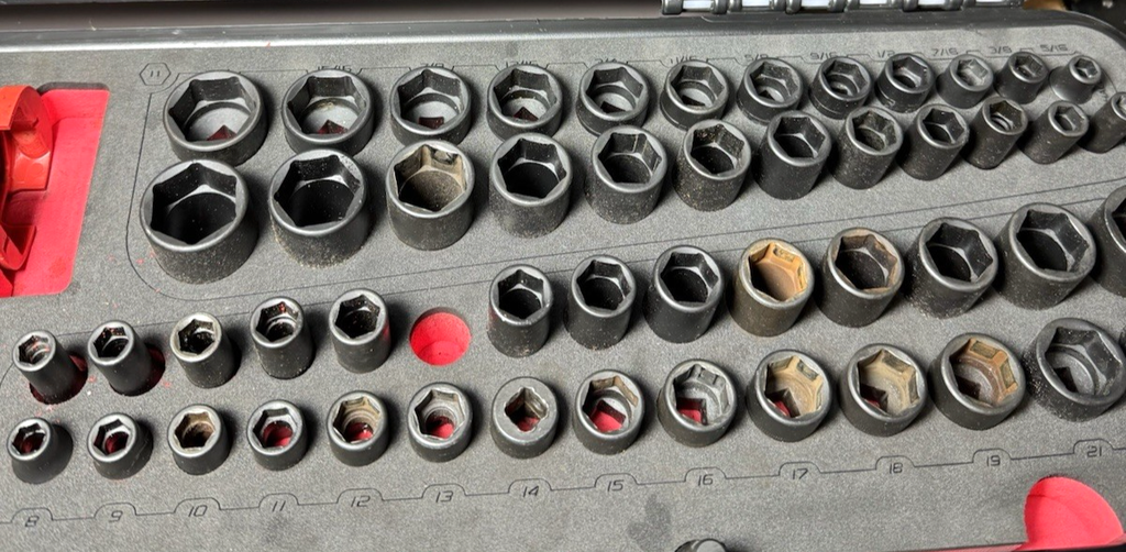 Snap-on 62pc 3/8" Cordless Impact To-Go Set 262CTSS01FR – Missing SIMFM13 #1