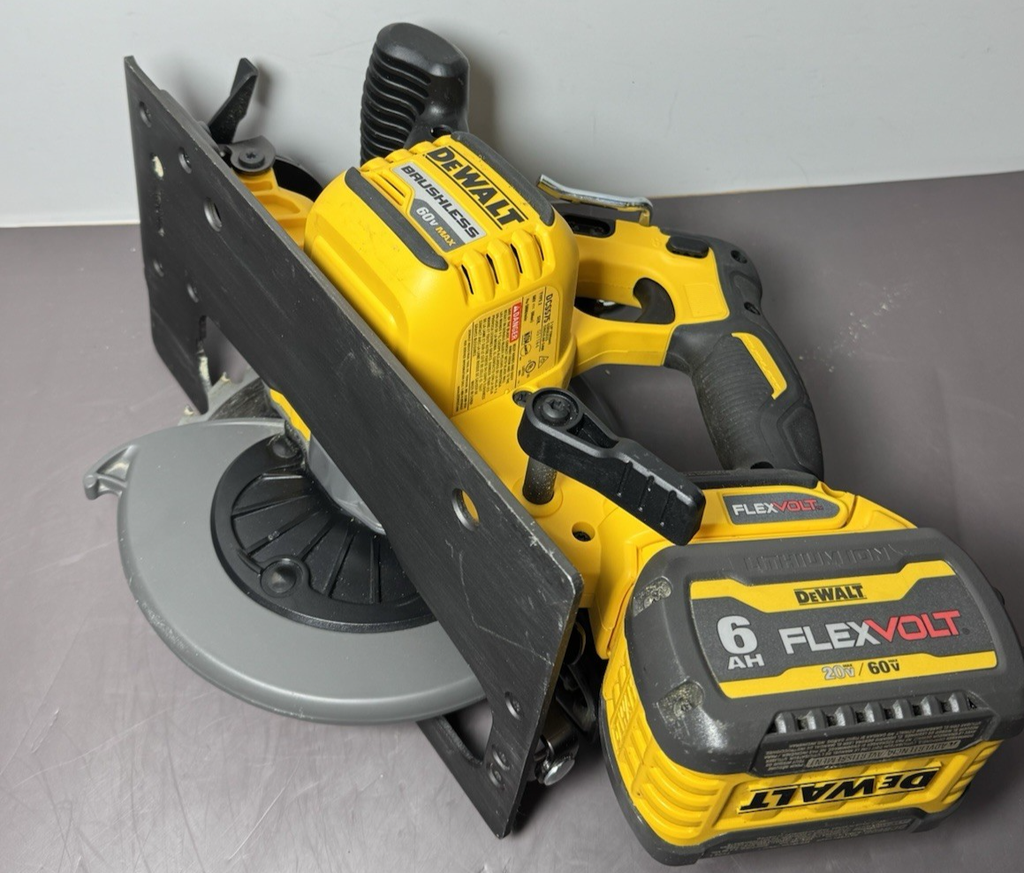 DeWalt FLEXVOLT 60V DCS575 Cordless 7-1/4 in. Circular Saw 6ah battery #6