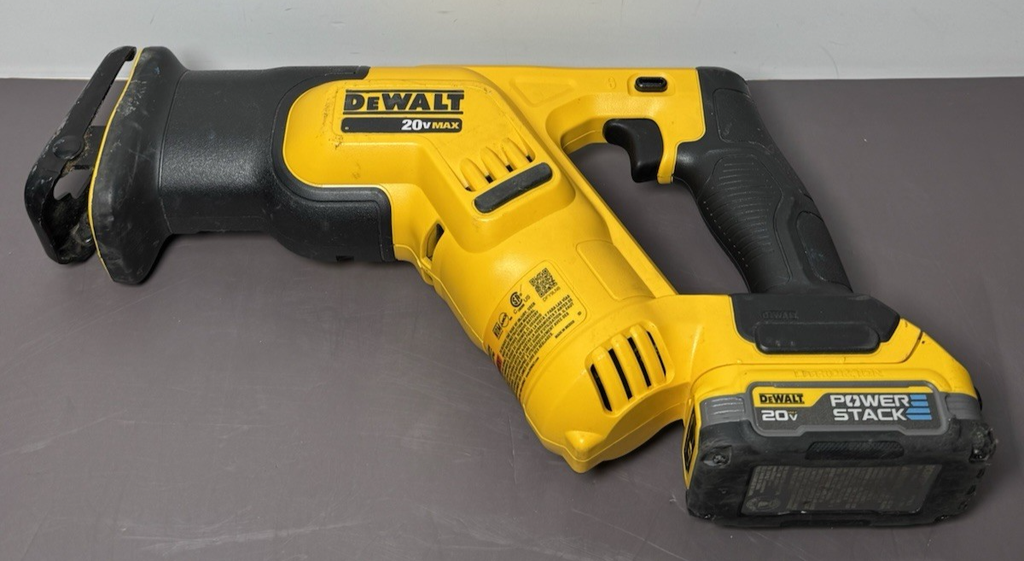 DEWALT DCS387 20V Max Cordless Compact Reciprocating Saw &battery and charger #5