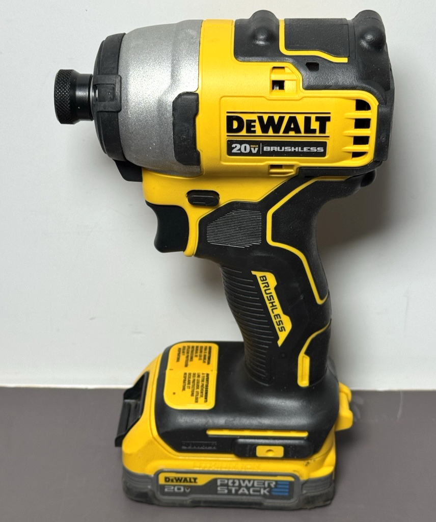 DEWALT DCF809 ATOMIC 20V MAX Cordless 1/4" Impact Driver w/1.7Ah Batt &charger #1