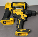 Dewalt 20V MAX LED Hand Light DCL050+DCD778  1/2'' Hammer Drill w/batt7charger with delivery