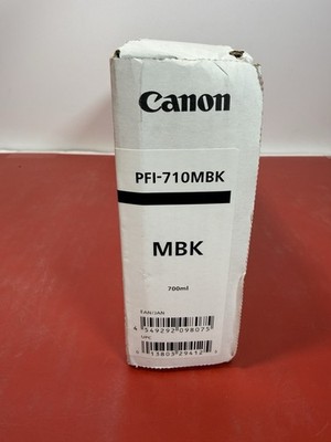 PFI-710 MBK Matte Black Ink Tank for Canon PFI-710 OEM NEW FACTORY Sealed #3