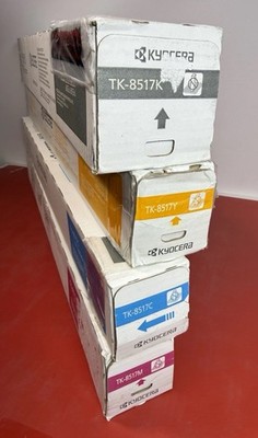 Genuine Kyocera TK-8517 KCMY Toner Cartridge Set of 4 for TASKalfa 5052ci 6052c #3
