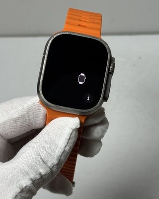 Apple Watch Ultra 2 49mm GPS+Cell Titanium Case/Orange Band #3