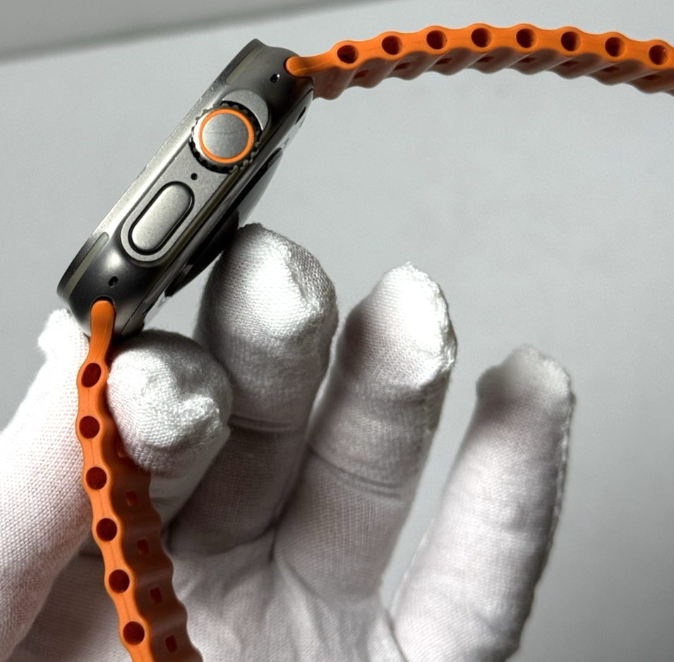 Apple Watch Ultra 2 49mm GPS+Cell Titanium Case/Orange Band #5