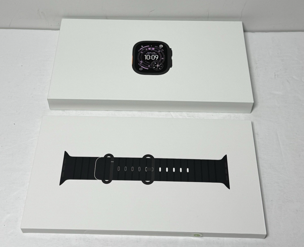 Apple Watch Ultra 3 GPS Cell 49mm Titanium Case Black Ocean -New Sealed #4