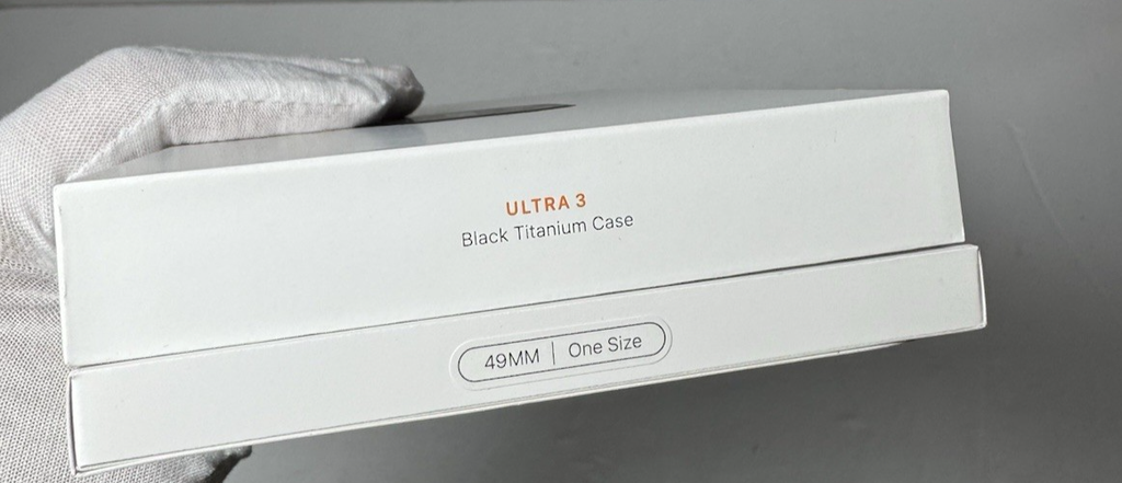 Apple Watch Ultra 3 GPS Cell 49mm Titanium Case Black Ocean -New Sealed #9