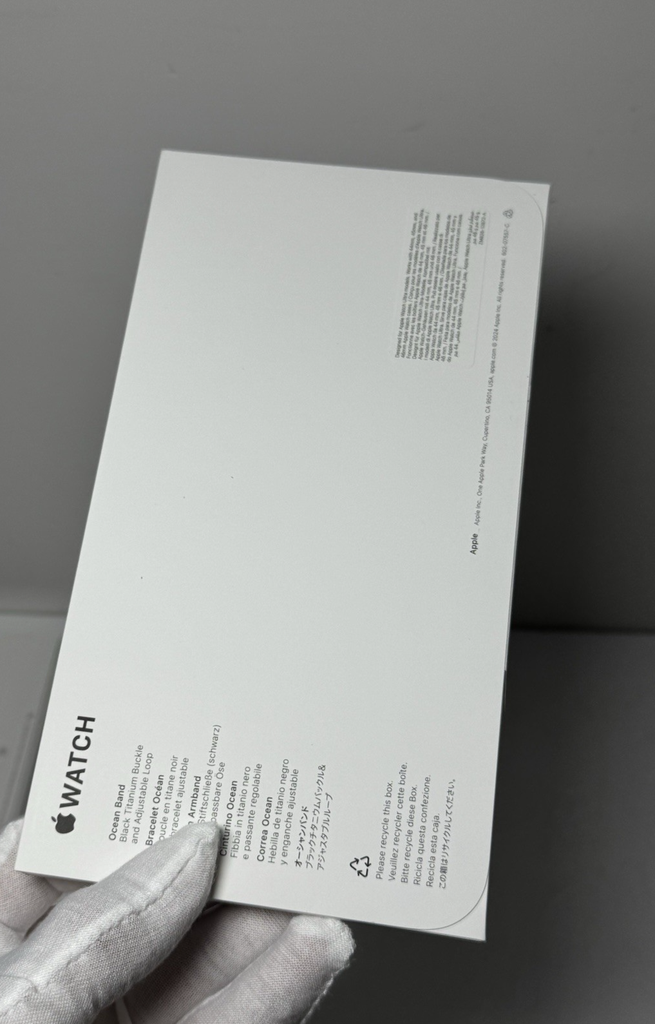 Apple Watch Ultra 3 GPS Cell 49mm Titanium Case Black Ocean -New Sealed #10