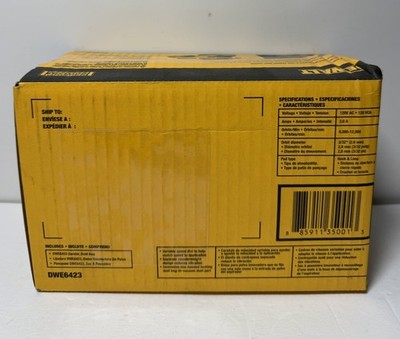 DeWalt DWE6423 5" Variable Speed Random Orbit Sander -New Sealed #2