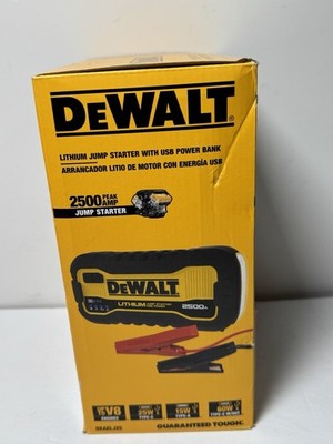 Dewalt DXAELJ25C Jump Starter W/USB Power Bank Automotive 2500 Peak Amp #2