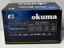 Okuma Cold Water CW-303D Linecounter Trolling Fishing Reel- Open Box used