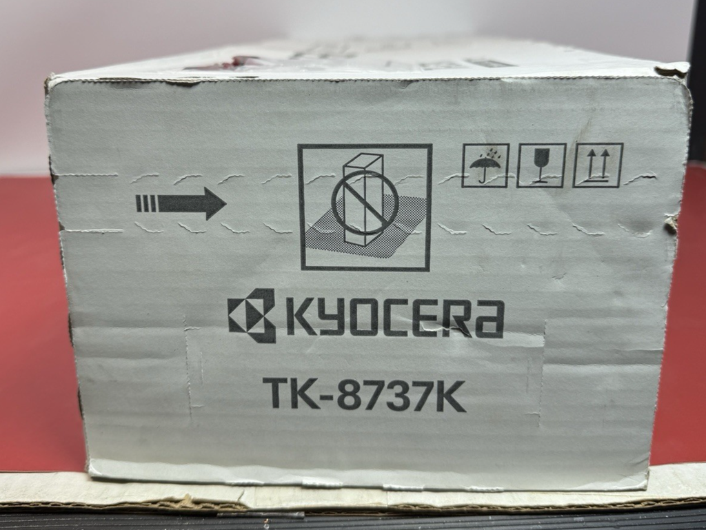 Genuine Kyocera TK-8737K Black Toner Cartridge #2