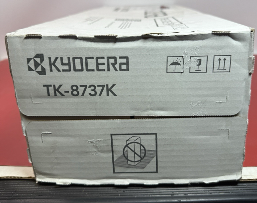 Genuine Kyocera TK-8737K Black Toner Cartridge #3