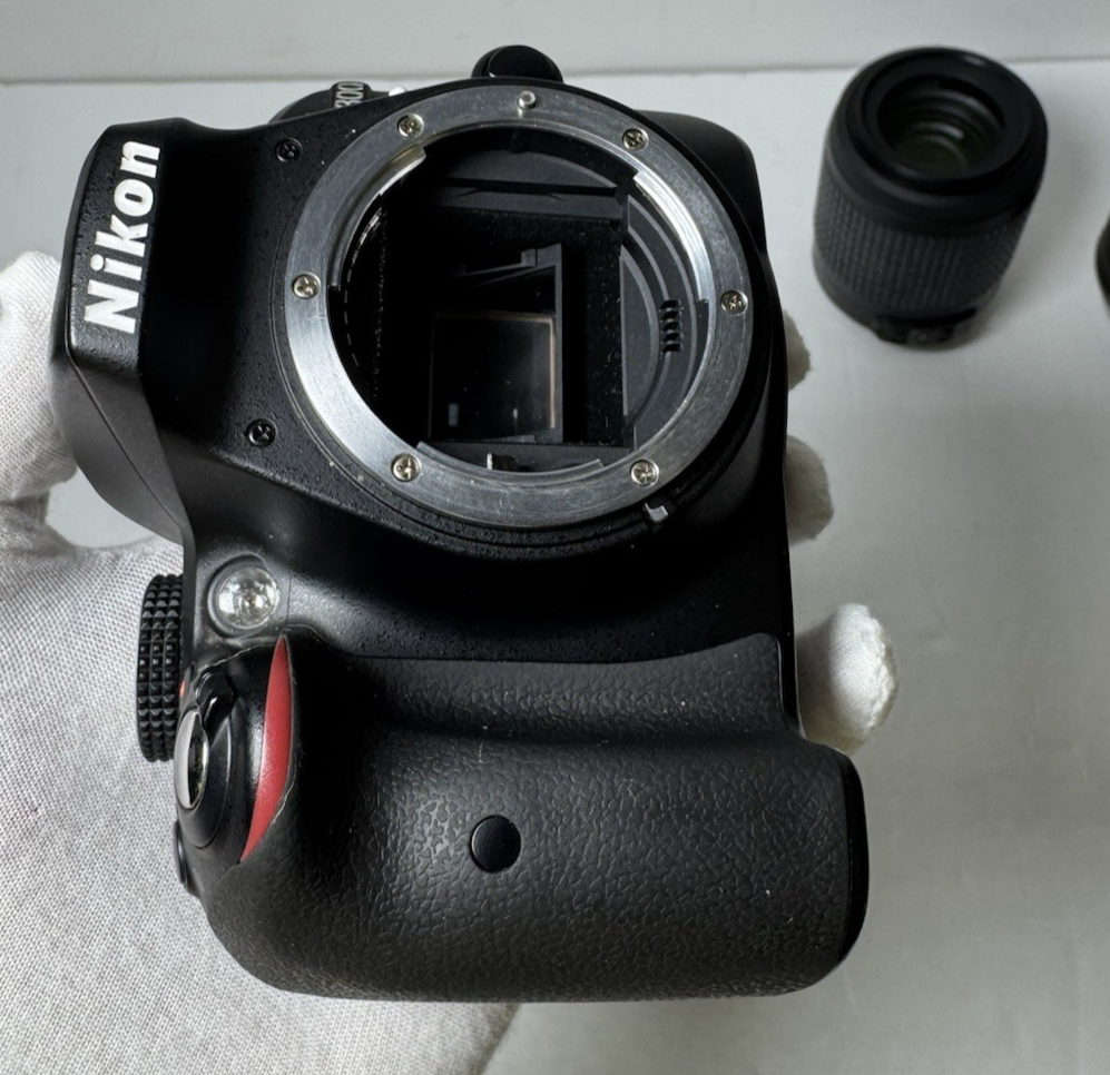 Nikon D3300 24.2MP DSLR Camera Kit w/ 18-55mm VR & 55-200mm Lens #12