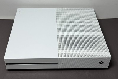Xbox One S 1TB Console 1681 White w/controller, power cable, HDMI - Tested #1