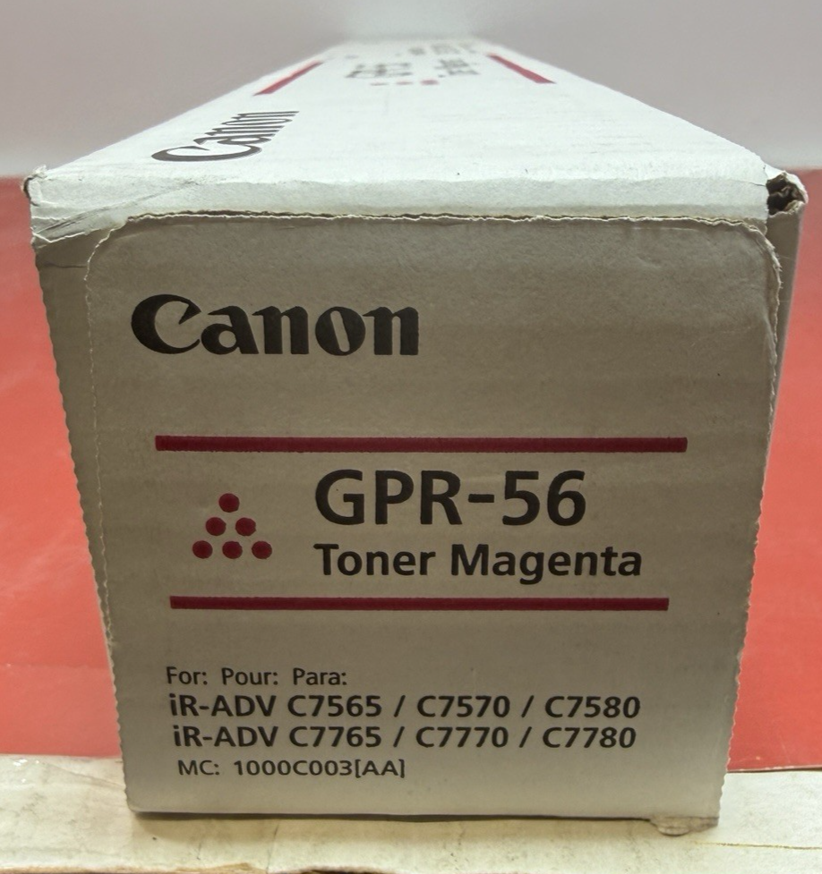 Canon GPR-56 (1000C003) Magenta Toner Cartridge Genuine OEM Original Brand New #3