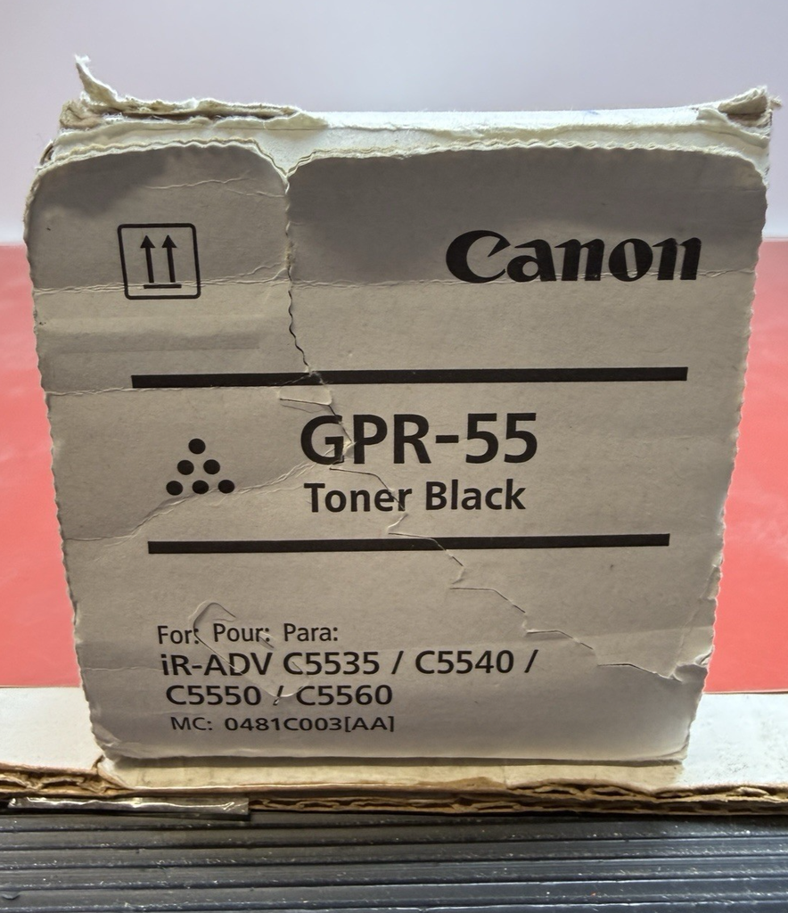 Genuine Canon GPR55 Black Toner ImageRunner Advance C5535 C5540 C5550 0481C003AA #2