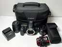 Canon EOS 60D DSLR Bundle w/ 18-55mm IS STM, 50mm f/1.8 & 430EX II Flash used