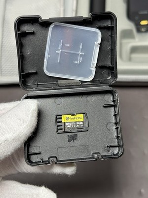 Insta360 360° Action Camera Bundle w/ 64GB SD, Battery, Case & Handle #5