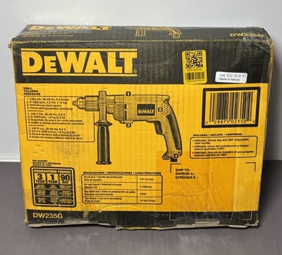 DEWALT DW235G 1/2 in Keyed Chuck Corded Drill/Driver Auxiliary Handle 120V #1