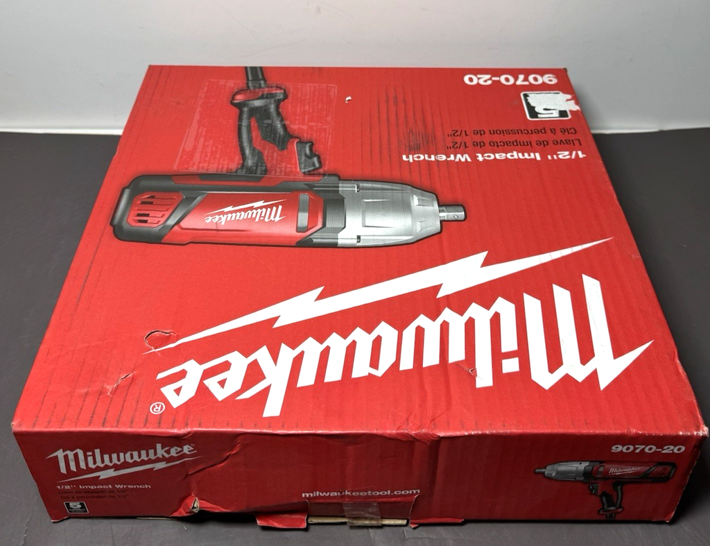 Milwaukee 9070-20 1/2" Impact Wrench-Rocker Switch & Detent Pin Socket Retention #2