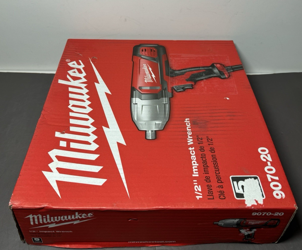 Milwaukee 9070-20 1/2" Impact Wrench-Rocker Switch & Detent Pin Socket Retention #3