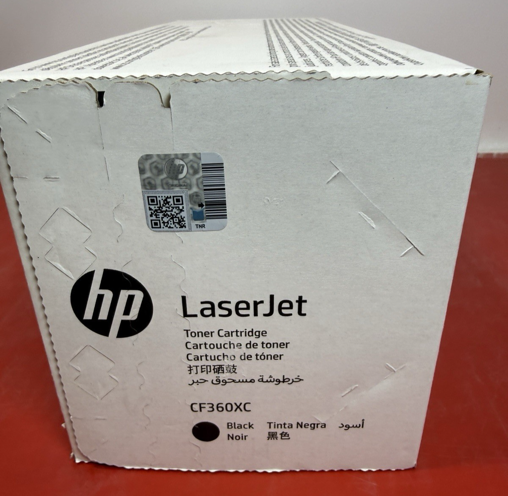 Genuine HP Laserjet Black Cartridge CF360XC - HP 508X Black - Factory Sealed #2