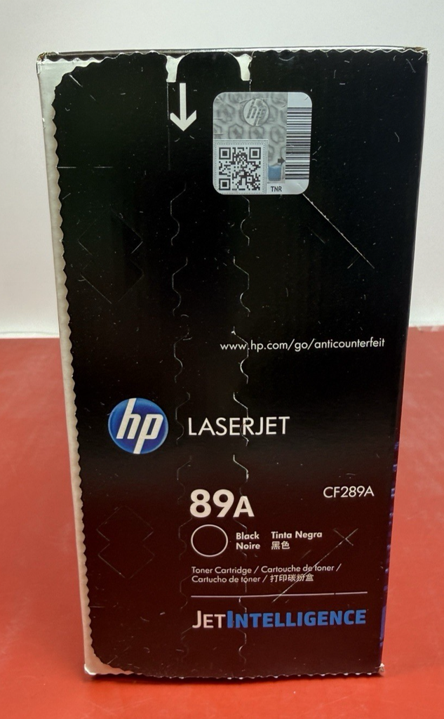 HP 89A Black Original LaserJet Toner Cartridge - CF289A NEW FACTORY SEALED #1