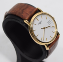 Tissot 1853 Solid 18K Gold (750) Swiss Quartz Date Dress Watch 33.75mm used
