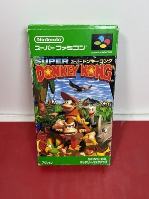 Super Donkey Kong Super Famicom SNES Japan CIB SHVC-8X Complete In Box US Seller #3