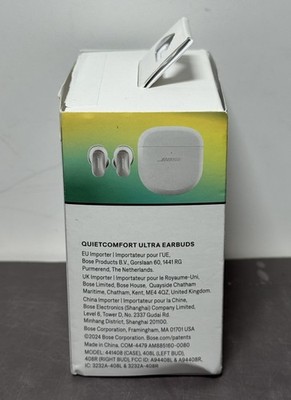 Bose QuietComfort Ultra Earbuds - White Smoke - Tested - Open Box #2