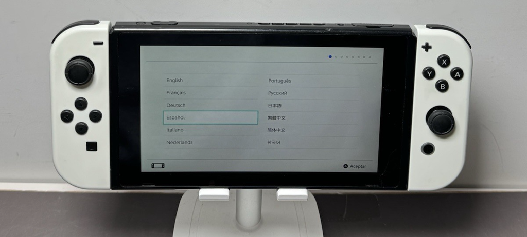 Nintendo Switch Handheld Console HAC-001 w/ controllers/dock/charger #1