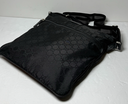 Gucci Unisex GG Guccissima Web Black Canvas Messenger Bag Crossbody price