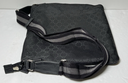 Gucci Unisex GG Guccissima Web Black Canvas Messenger Bag Crossbody – photo-2