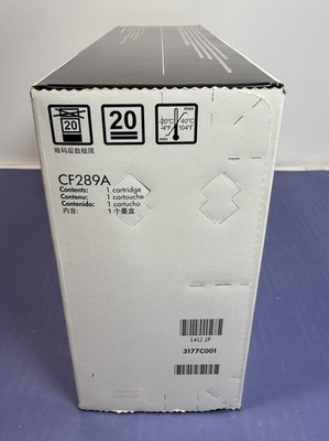 HP 89A Black Original LaserJet Toner  - CF289A Genuine Sealed MFD: 10/2025 #3