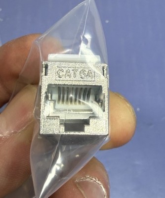 8-PACK Farnell 2506396 Shielded RJ45 CAT.6a Network F/F GIGABIT InLine Coupler #2