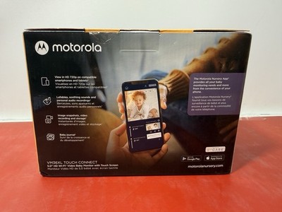 Motorola VM36XL Touch Connect 5" HD Wi-fi Video Baby Monitor - White #1