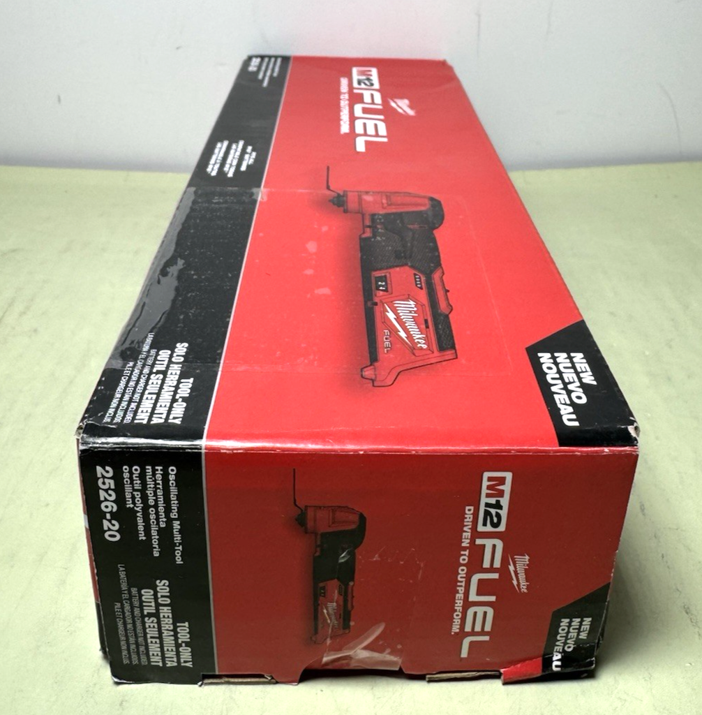 Milwaukee 2526-20 M12 Fuel Oscillating Multi-Tool (Tool Only)-Brand New #4