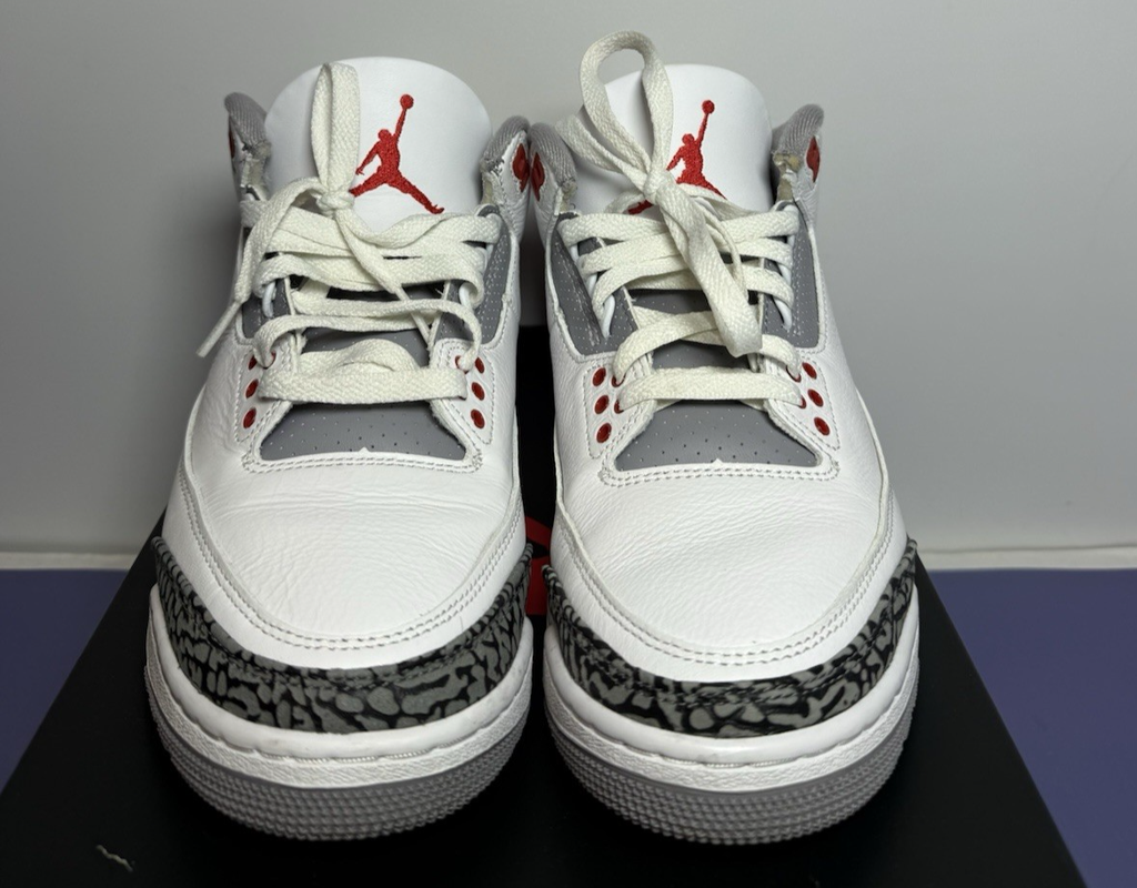 Air Jordan 3 Retro Fire Red DN3707-160  US MENS SIZE 8 #1