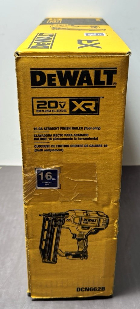 DEWALT DCN662B 20V MAX XR 16-Gauge Brushless Finish Nailer (Tool Only) #1