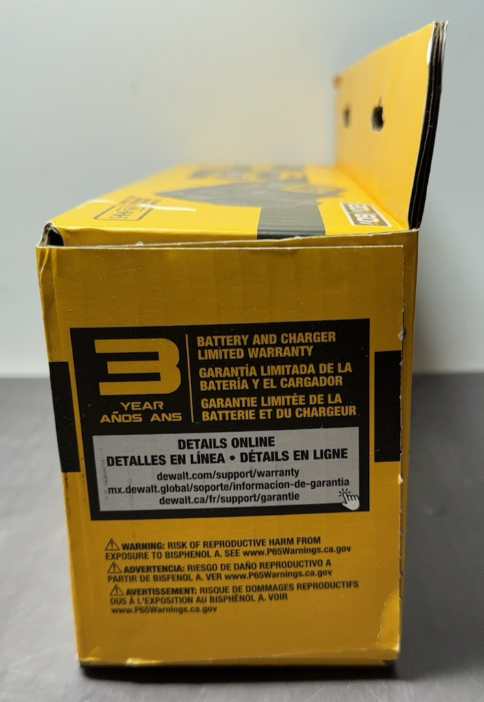 DEWALT DCB606C 20V/60V MAX* FLEXVOLT® 6Ah Battery Kit - NEW Sealed #1