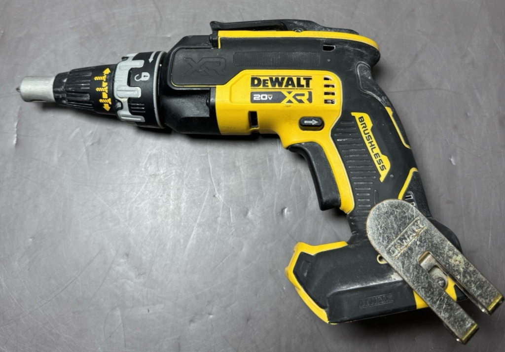 DeWALT 20V XR Brushless Drill DCD999 + DCF620 Screwgun 1 Bat+Charger #8