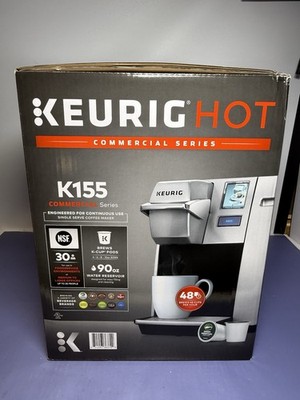 Keurig K155 Office Pro Single Cup Commercial K-Cup Pod Coffee Maker, Silver #1