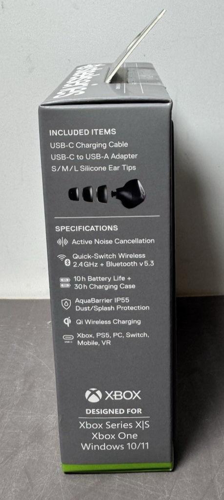 SteelSeries Arctis GameBuds ANC Wireless Gaming Earbuds Black Xbox / PC-New #3