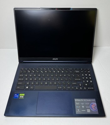 MSI Stealth 16 Studio A13VG 16", 32GB, 1TB SSD,  i7-13620H, RTX 4070, 90% batt #1