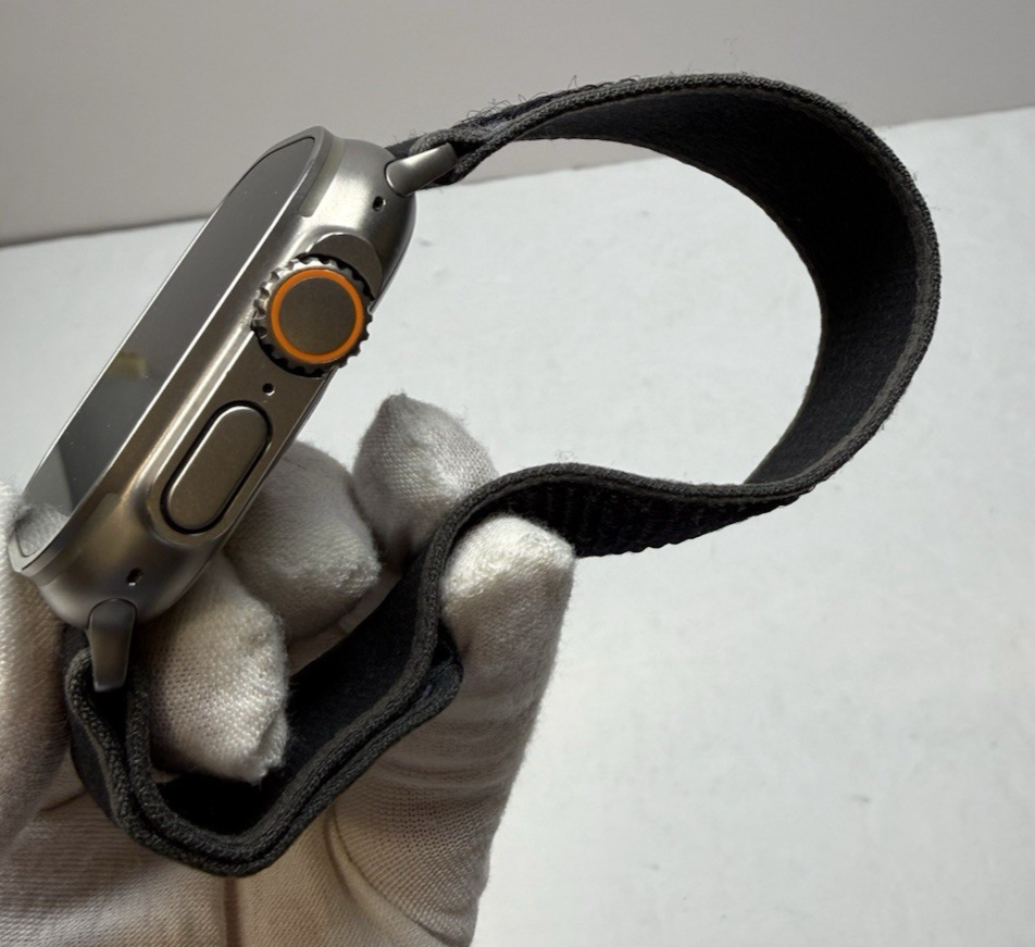 Apple Watch Ultra 2 49MM Natural Titanium Black Trail Loop GPS+Cell, A2986 #6