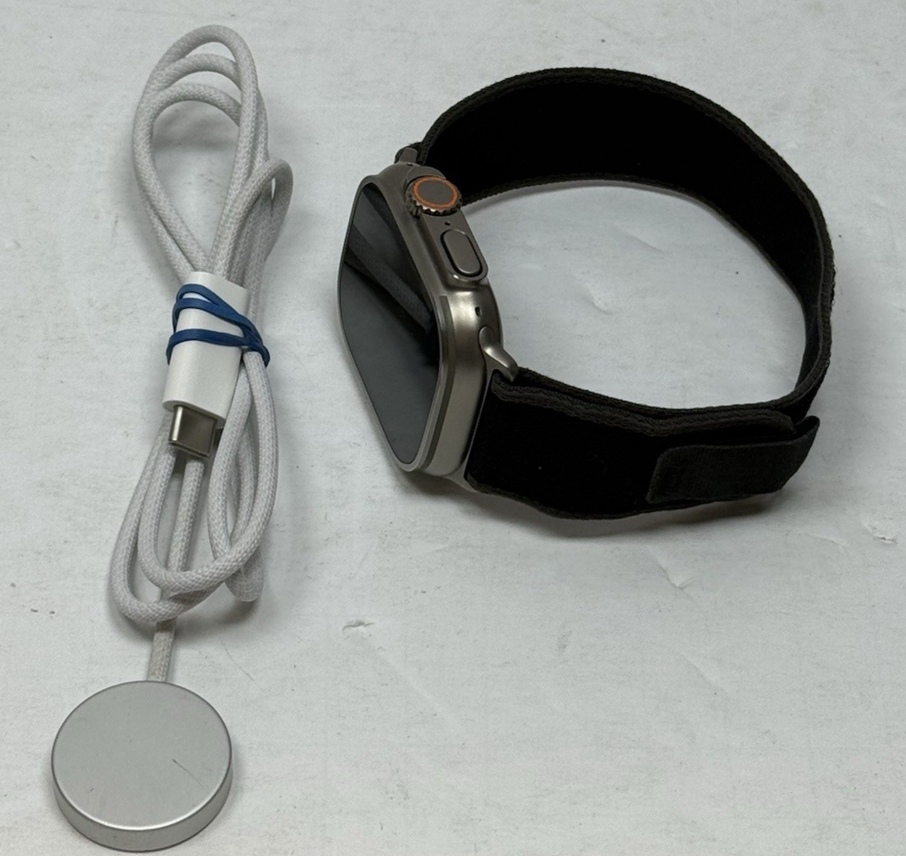 Apple Watch Ultra 2 49MM Natural Titanium Black Trail Loop GPS+Cell, A2986 #7