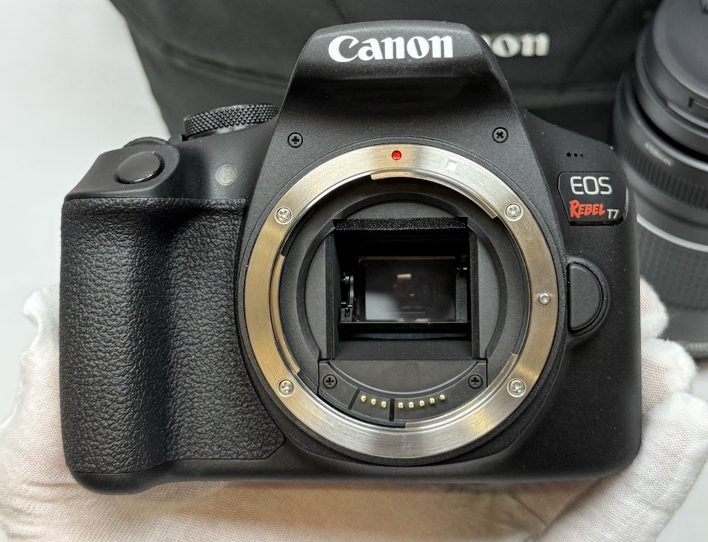 Canon EOS Rebel T7 24.1MP DSLR Camera Kit w/ 18-55mm & 75-300mm Lenses #2